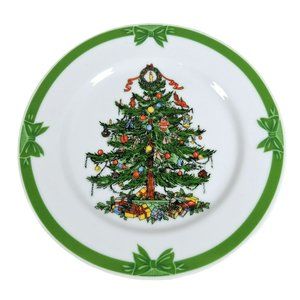 Yule Tide by Georges Briard Christmas Tree Salad Plate